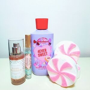 B&BW Pure Wonder, Sweetest Song, 4ever Sweet, Twisted Peppermint Body Care